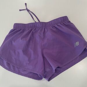 New Balance Women's Vibrant Purple Athletic Shorts